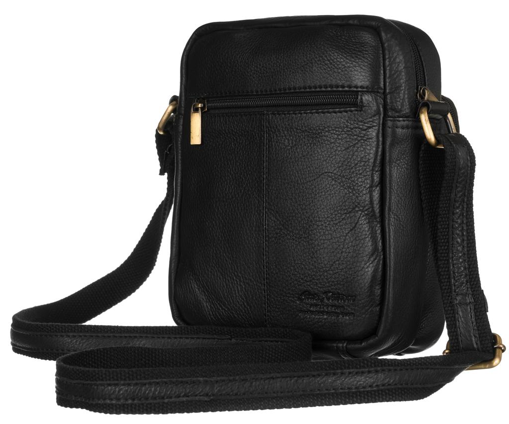 Men's leather messenger bag - Peterson