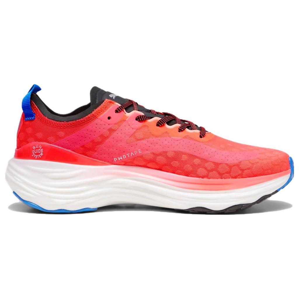 Puma ForeverRun Nitro Fire Orchid Ultra Blue Men Sneakers Red Black 377757-13