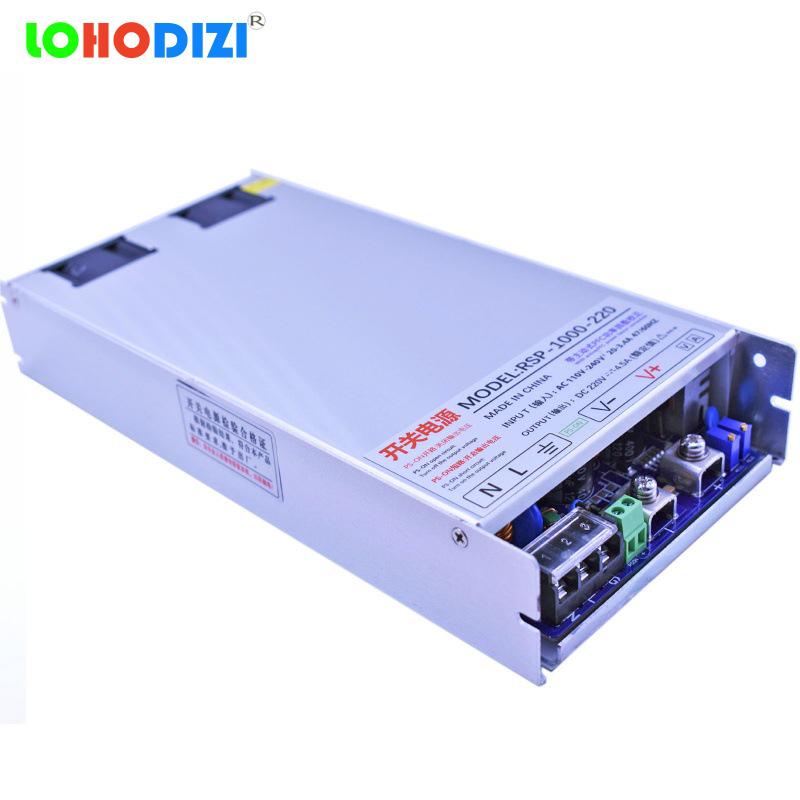 Ultra-thin 1U Active PFC Switching Power Supply, 1000W/1200W, 220V/250V/180V/160V