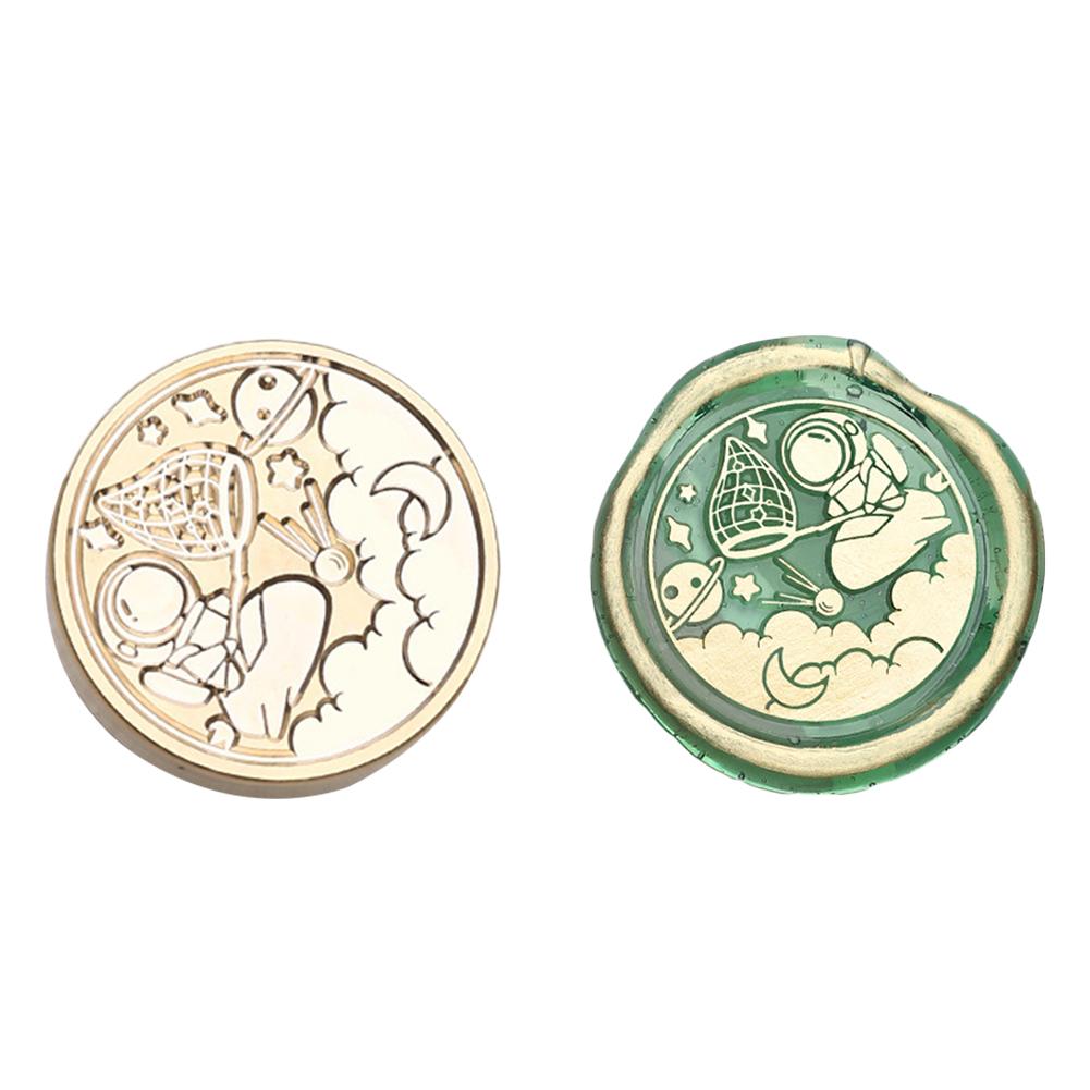 Серия AU Astronaut, медная головка, классическая винтажная эмалированная медная головка для свадьбы C