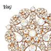 Wedding Party Jewelry Hollowout Star Rhinestone Brooch for Women, Dainty Decorative Lapel Daily Wear Pin, Sparkling Accessory