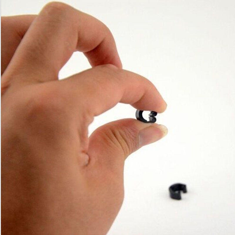 10 X Mtb Bmx Road Mountain Bike Bicycles Brake Cable Guides Housing Hose C-Clips