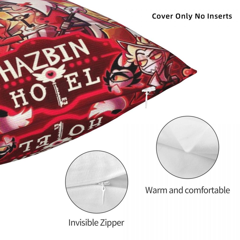 Домашний Декор Hazbines Hoteles Alastor Vox 2 Наволочка Мерч Наволочки Квадратные Разные Размеры