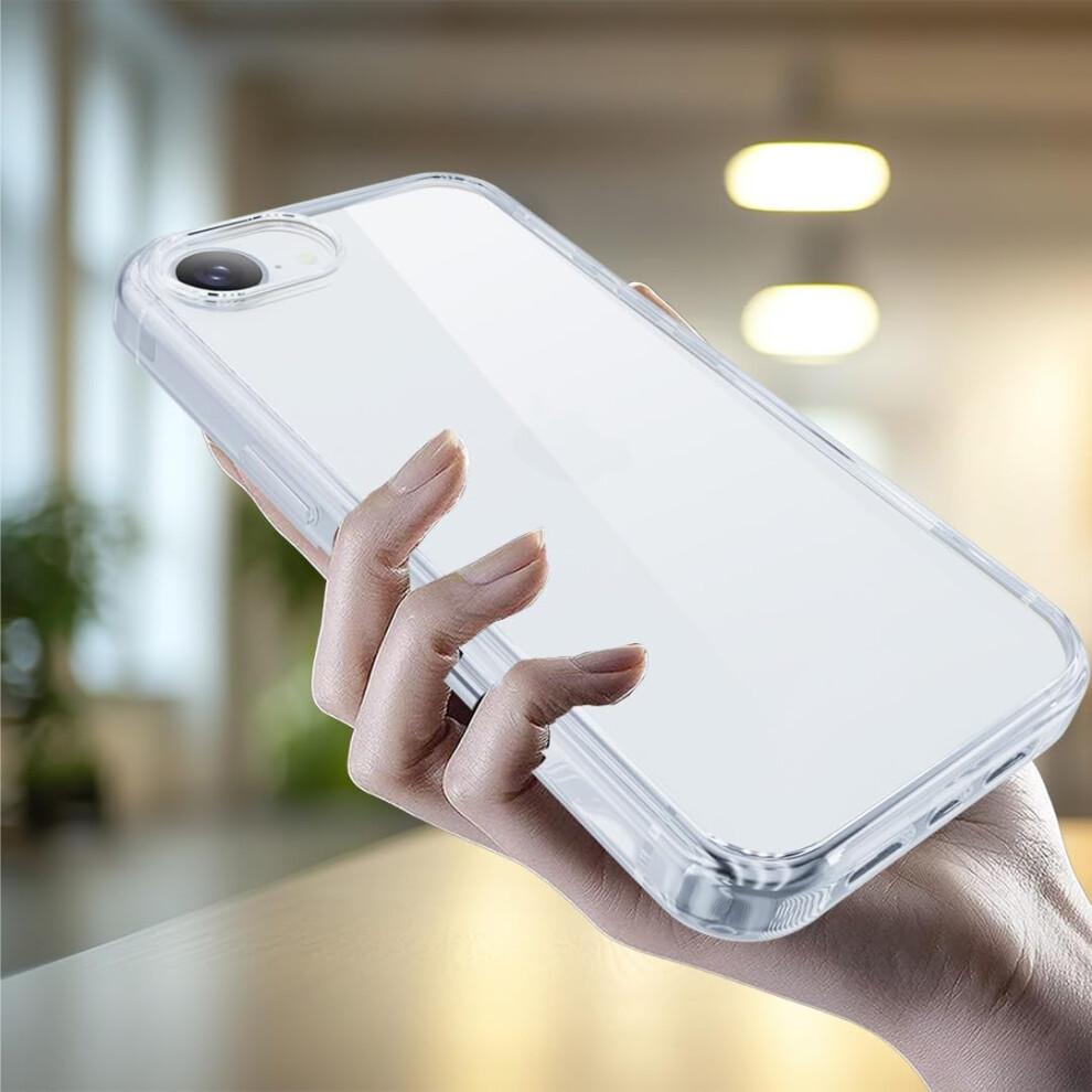 phone Case Silicone Gel Protective Slim Bumper Soft Phone Cover - Crystal Clear Transparent