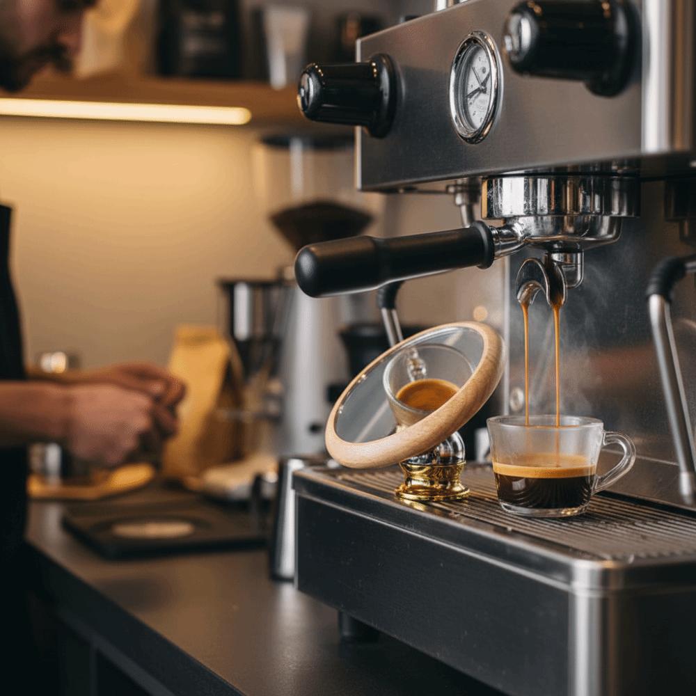 Magnetic Monitoring Flow Rate Observation Reflective Mirror Espresso Mirror  Home Barista