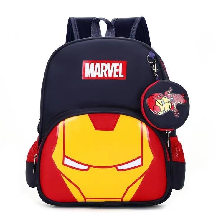 Captain America Spiderand Sofia Children Backpack Cartoon