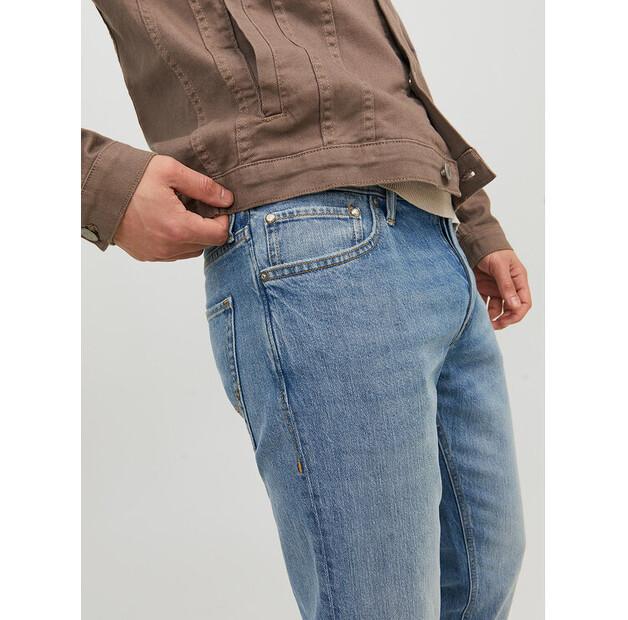 Джинсы Jack&Jones Mike 12237309 синий Tapered Fit
