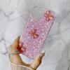 Чехол-бампер с 3D бабочкой и блестками для iPhone 15, 14, 13, 12 Pro Max, Samsung Galaxy Girls, милый мягкий силиконовый противоударный чехол для задней панели