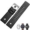 MERJUST 22mm 24mm 26mm 28mm 30mm Black Brown White Leather Strap For Diesel DZ DZ7257 DZ4318 Watchband Wristband With Rivet