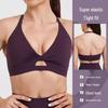 Спортивный бюстгальтер европейского и американского производства с высокой ударопрочностью: Ударопрочная, не провисающая одежда для фитнеса и йоги