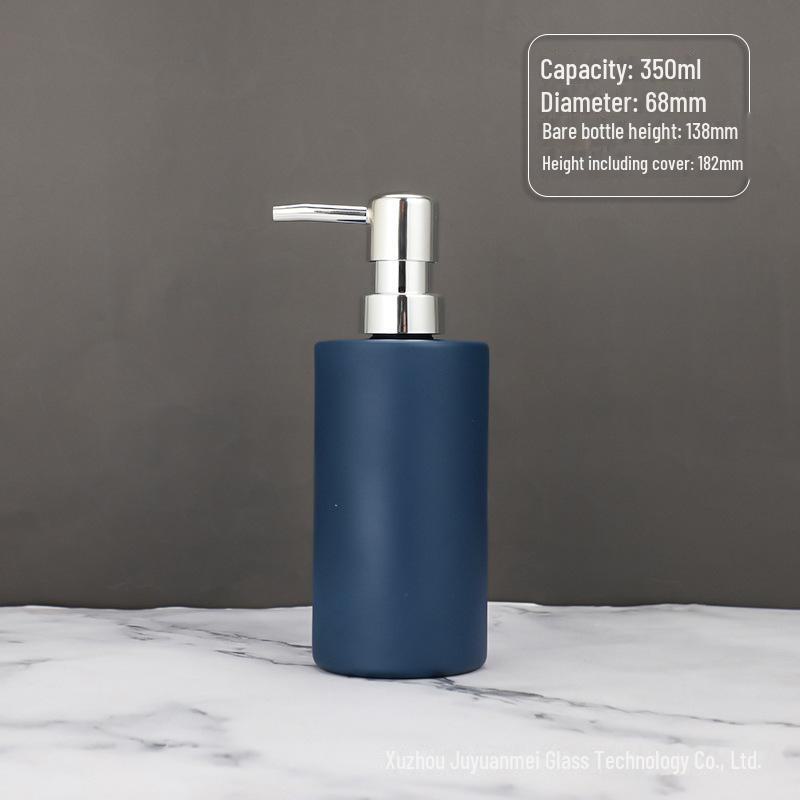 Стеклянный флакон для лосьона и мыла в скандинавском стиле для дома, дезинфицирующее средство для рук и гель для душа в отеле