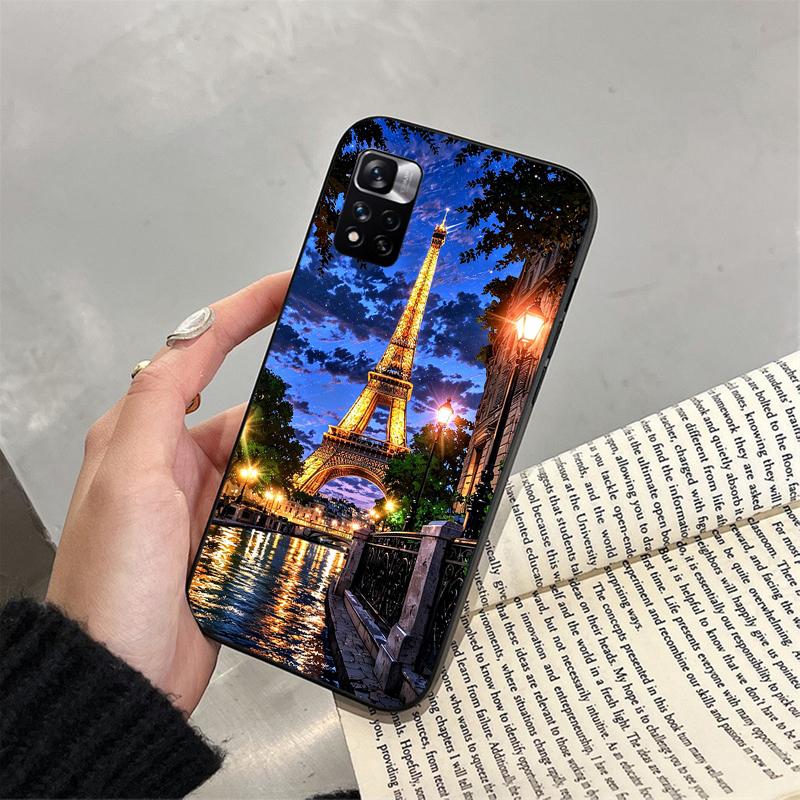 Eiffel Tower Funda Phone Case For Xiaomi Redmi note 14 Pro 14 13 12 11 10 Pro 14S 12S 11S Redmi 14C 13C 10