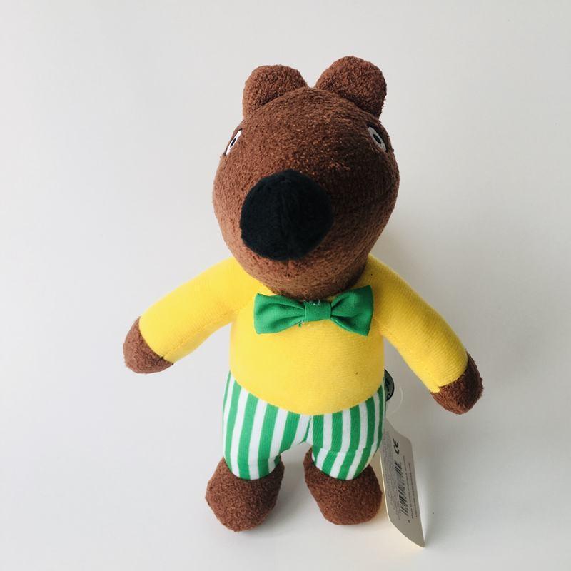 Набор плюшевых игрушек ручной работы «Мышка Мэйси», включающий очаровательных крокодила, слона, белку и желтую птичку, для детей и коллекционеров