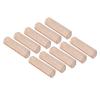 20Pcs Wooden Cards Stand Cylindrical Wood Photo Holder Table Top Display for Party Wedding Decoratio