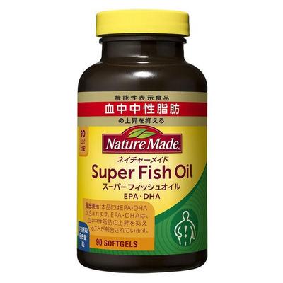 Nature Made Супер Рыбий Жир ДГК/ЭПК 90 Мягких Капсул Запас на 90 Дней s1646
