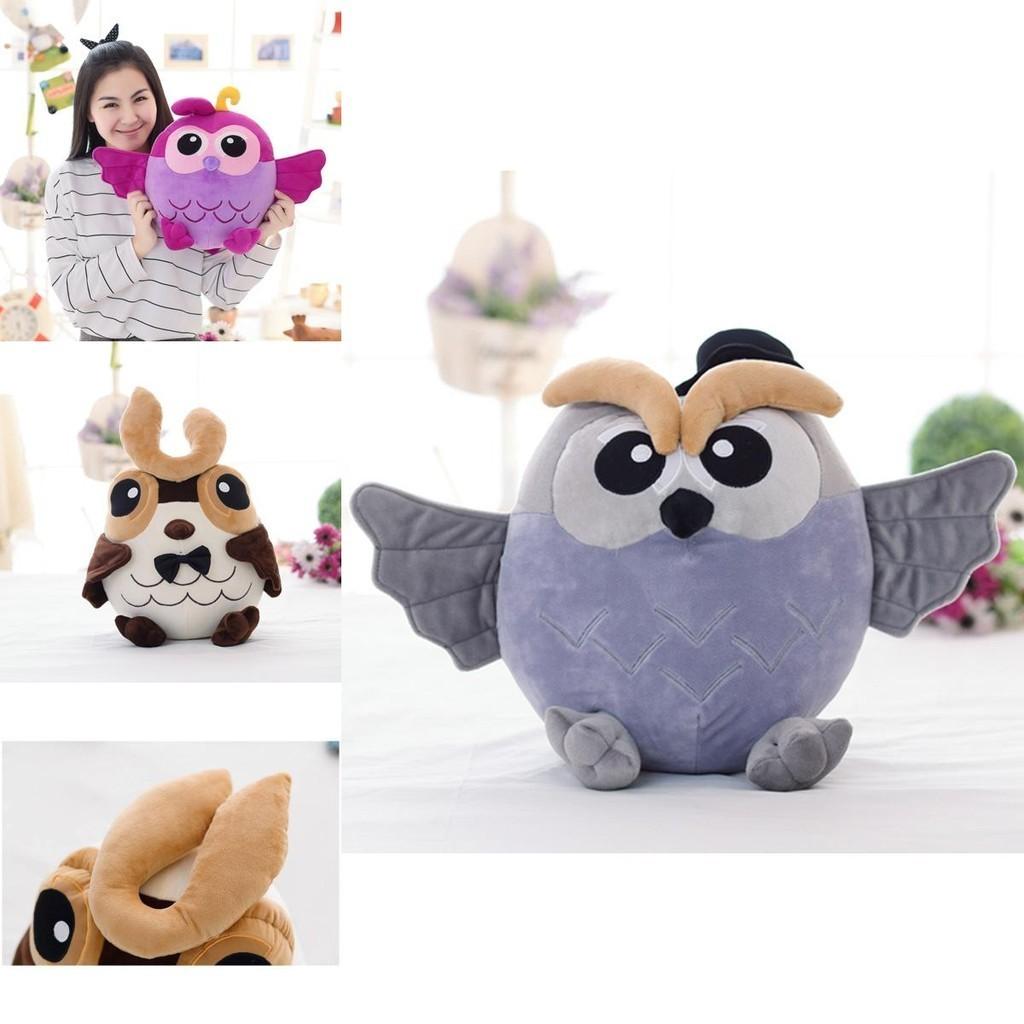 Unique And Colorful Owl Plush Toy Great Gift For Kids And Adults