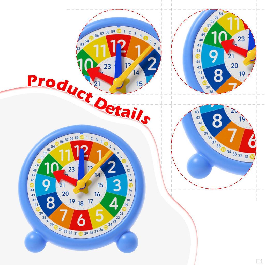 Обучающие часы игрушка время активность абакус, часы, минуты, учебные пособия, обучение распознаванию чисел для