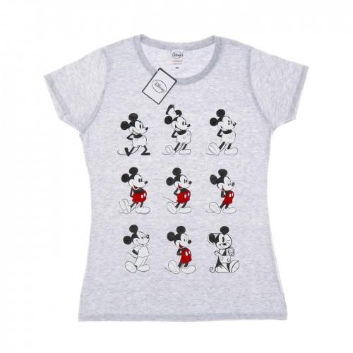 Disney Womens/Ladies Mickey Mouse Evolution Cotton T-Shirt