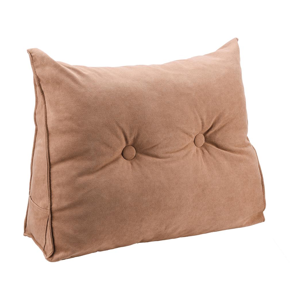 Треугольная подушка для изголовья кровати, большая спинка, поясничная подушка, мягкая упаковка татами