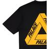 Palace Tri-To-Help Charity Limited Edition Оранжевая треугольная футболка с короткими рукавами, топы унисекс, черные P18TS236