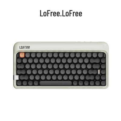 Механическая клавиатура Lofree New Dot OE914 в стиле ретро