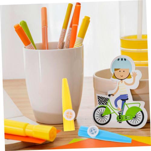 TENDYCOCO 15-Piece Colorful Kazoo Set, Kazoos for Adults, Percussion Kazoos for Adults, Bulk Kazoo Set, Fun Kazoos for Orff Classrooms, Plastic Kazoos