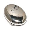 Natural Pyrite Agate Gemstone 925 Sterling Silver Jewelry Ring Size 8 f3L54