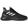 adidas Runthegame Кожаные Минималистичные Универсальные Прочные Нескользящие Амортизирующие Низкие Ретро Баскетбольные Кроссовки Мужские кроссовки Черные EE9656