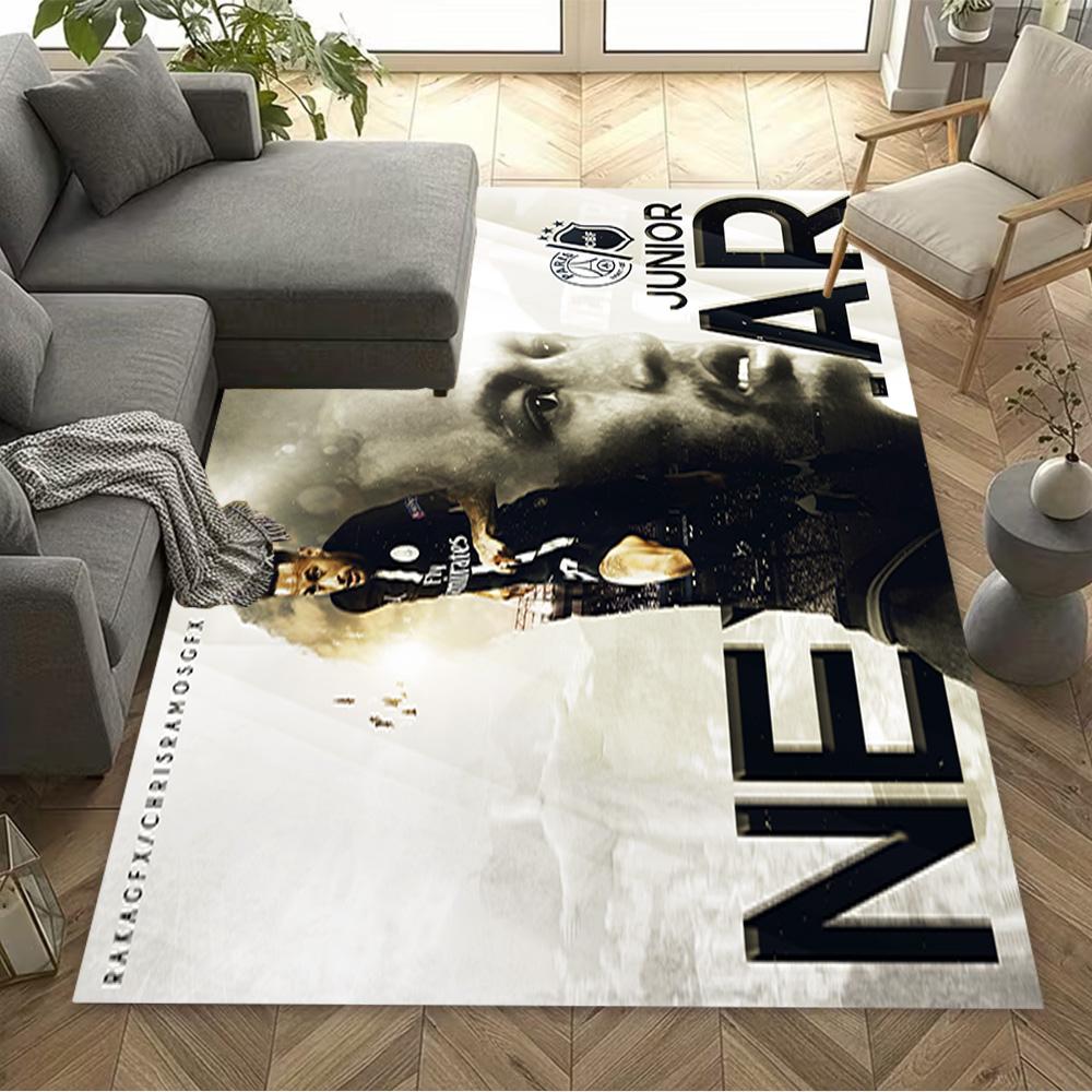 Ac Milan Soccer Action Area Rug Design for Entryway Decorate room Kitchen Study room Antislip Carpet Office home decor