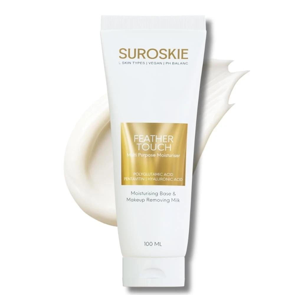 Suroskie Feather Touch Moisturizer 100ml|Hydrating Cream - Dry & Sensitive Skin