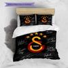 Galatasaray SK Players Pattern Bedding Home Decoration Birthday Gift ( 1 duvet cover + 2 pillowcase, without core),fan merchandise.