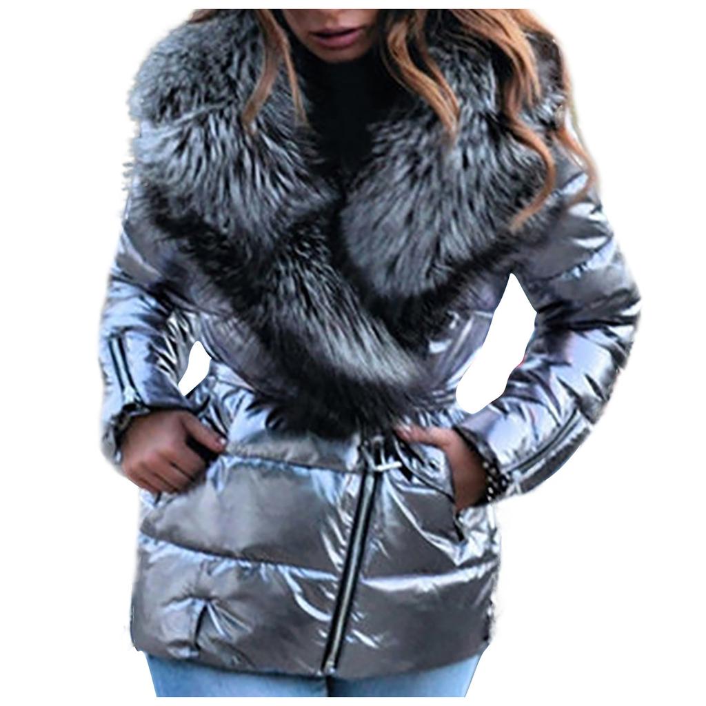 Женские И Зимние Теплые Яркие Поверхностные С Короткими Длинными Рукавами Пуховые Хлопковые Топы