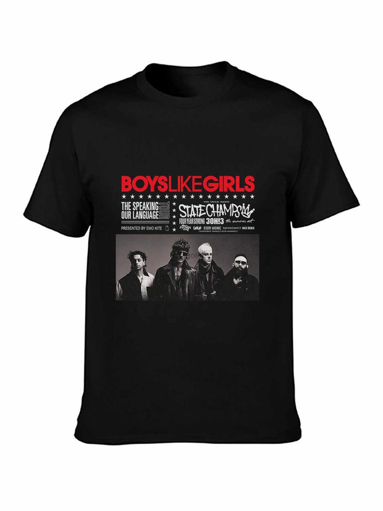 Футболка Boys Like Girls Live In Concert Футболка группы Boys Like Girls Футболка Boys Like Girls The Speaking Our Language Tour 2023