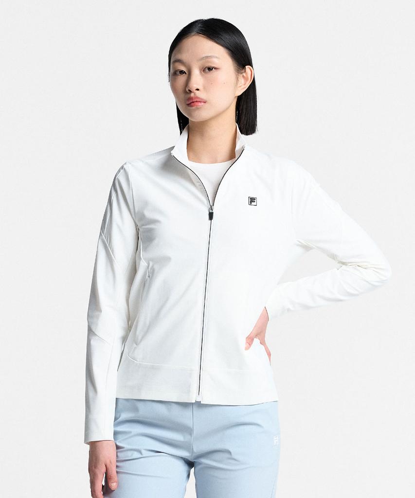 Fila Холодная волна Трикотаж Стойка Воротник Тренировка Молния (Fs262Ft02U002191)