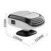 12V Vehicle Heater with Defrost and Defog Features Fast Heating Technology for Windshield Frost and Fog Removal