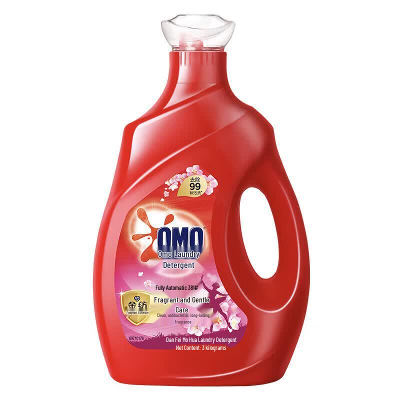 OMO Laundry Detergent with Comfort, Cherry Blossom, 3KG