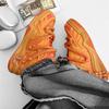 Модные дизайнерские оранжевые туфли для мужчин 2024 года, модные мужские повседневные кроссовки, уличная обувь для скейтбординга на платформе, мужская обувь в стиле хип-хоп