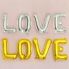 32-дюймовые воздушные шары из алюминиевой фольги в виде букв LOVE для свадеб, дней рождения, предложений руки и сердца и свадебных комнат - Доступны различные стили