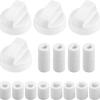 With Adapters Replacement Stove Knobs Portable Cooker Hob Knobs  Kitchen Accessories