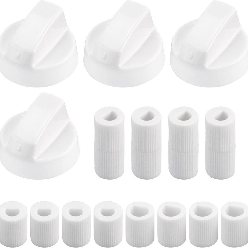 With Adapters Replacement Stove Knobs Portable Cooker Hob Knobs  Kitchen Accessories
