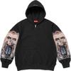 Supreme Толстовка с капюшоном на молнии Michael Jackson Dangerous Черная