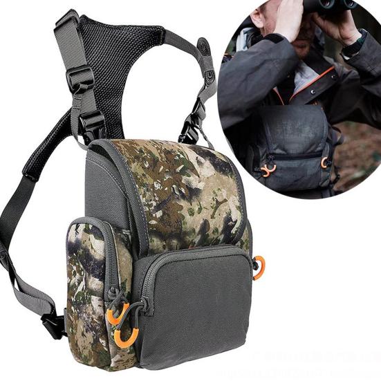 Бинокулярная разгрузка нагрудная сумка водонепроницаемый рюкзак с подсумком для дальномера чехол для бинокля тактическая бинокулярная разгрузка для охоты походов