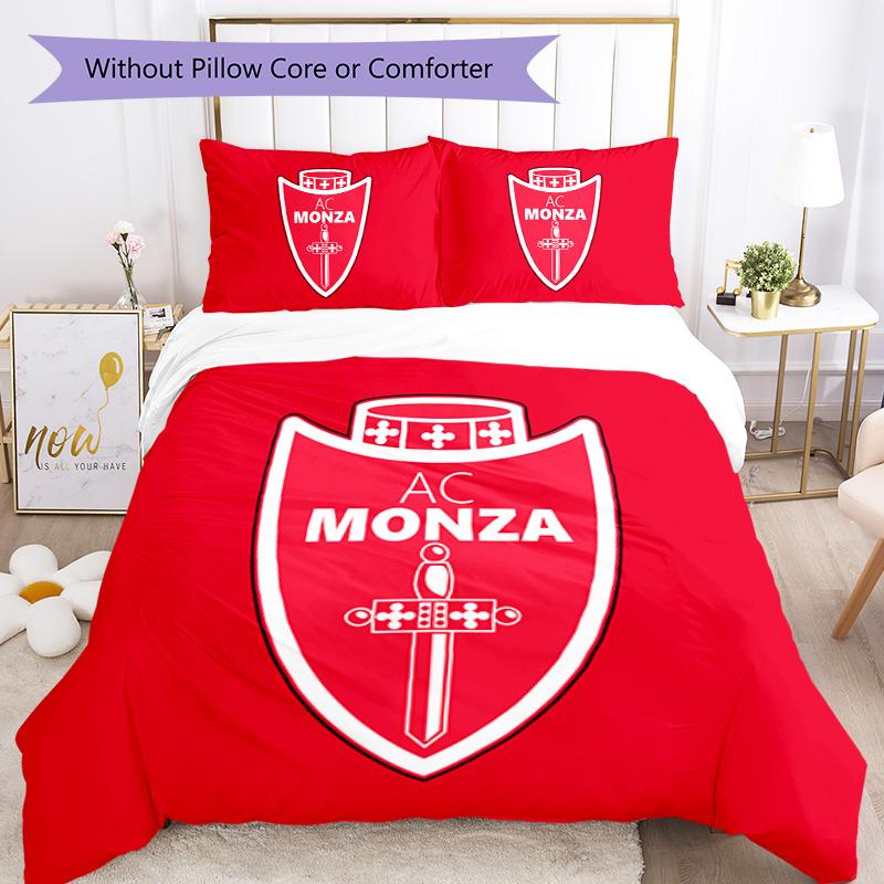 Monza Pattern Bedding,Quilt Set Quilt Cover Pillowcase Home Birthday Gift (1*duvet cover+2*pillowcase,without core)
