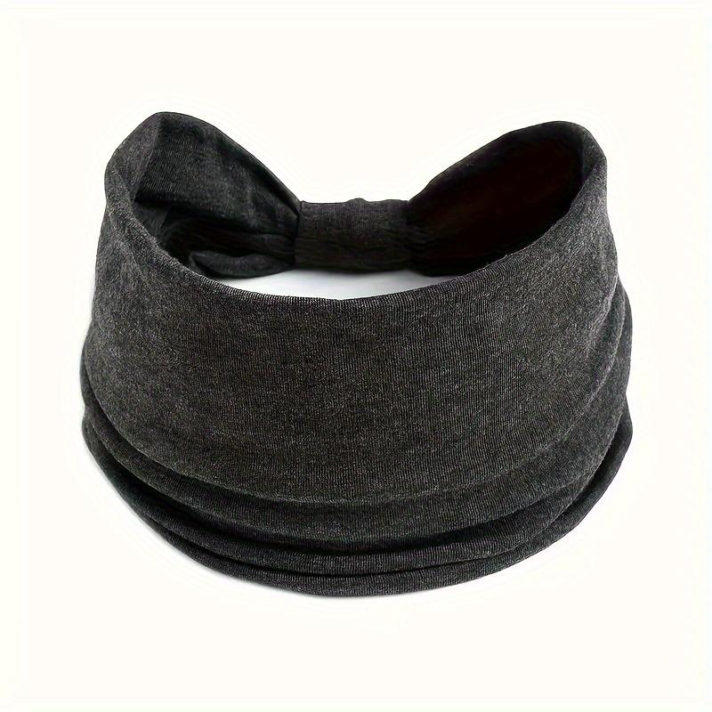 4pcs Moisture-Wicking Women's Wide Brim Headband for Fitness, Yoga, Running, Cycling, and Basketball - Elastic and Sweat-Absorbing