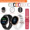 Для Garmin Forerunner 255S 265S Venu 2S 3S Sport Дышащий Модный Ремешок для Garmin Vivoacitve 4S 18 мм Универсальный Женский Ремешок для Часов