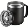 New Double Stainless Steel Coffee Cup 12oz Teacup 350ml Vacuum Flask