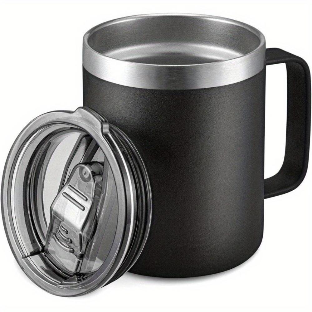 New Double Stainless Steel Coffee Cup 12oz Teacup 350ml Vacuum Flask
