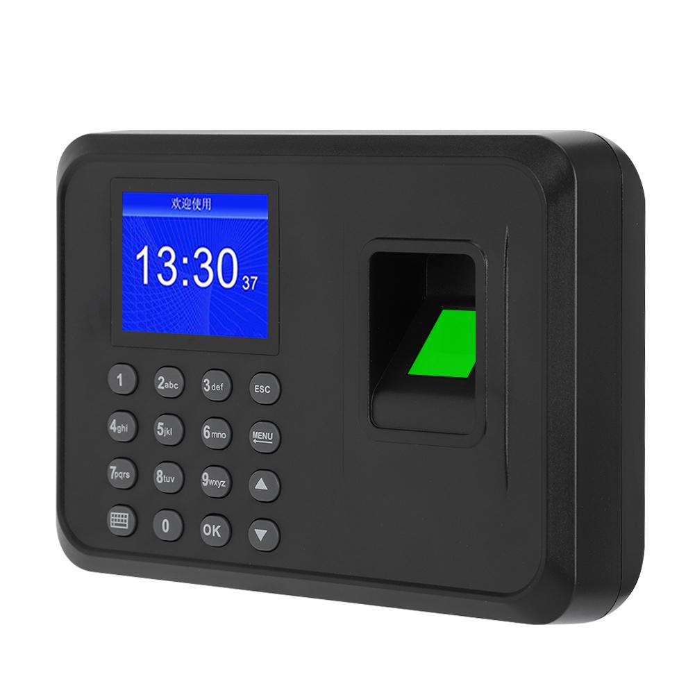 2.4in Screen Biometric Fingerprint Password Attendance Machine Time Clock Recorder