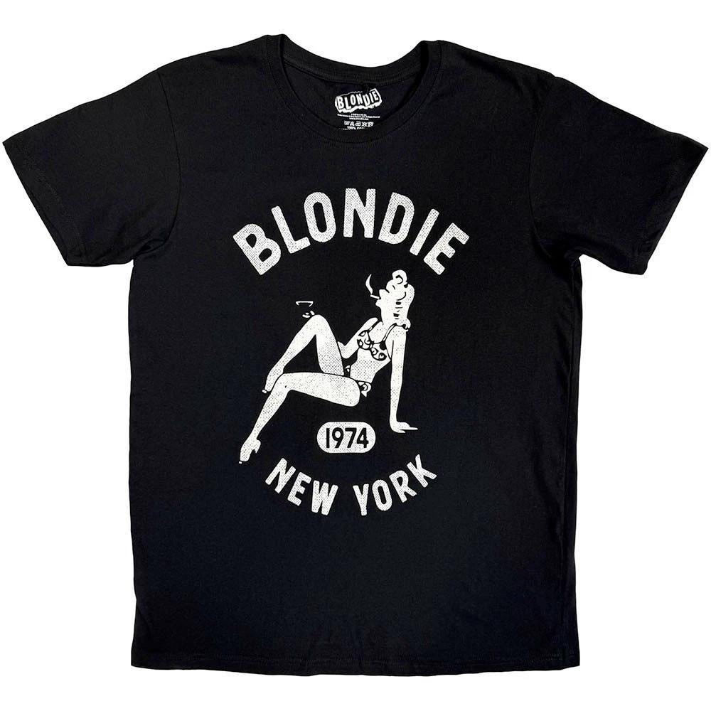 Blondie - Нью-Йорк - Черная футболка