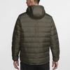 Nike Warm Casual Sports Hooded Down Jacket Men Outerwear Green AT3911-325